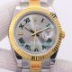 Replica Rolex Datejust II 2-Tone Yellow Gold Strap Grey Face Fluted  Bezel Watch 41mm (1)_th.jpg